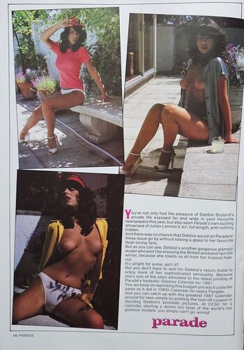 1980'S & Early 90'S Page 3 Girls